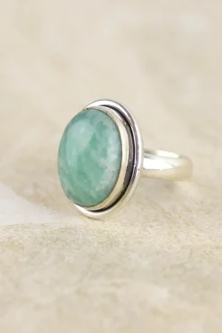 Discount Ruth Amazonite Ring Rings