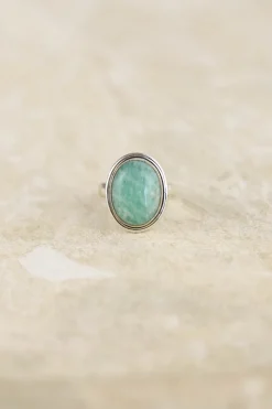 Discount Ruth Amazonite Ring Rings