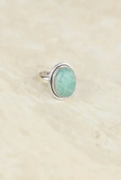 Discount Ruth Amazonite Ring Rings