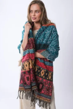 Outlet Saphira Shawl Scarves & Shawls