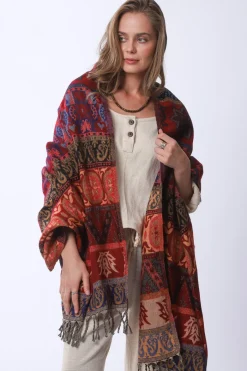 Hot Saphira Shawl Scarves & Shawls