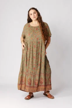 Hot Scattered Flower Dress Free Size|Dresses
