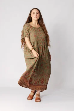 Hot Scattered Flower Dress Free Size|Dresses