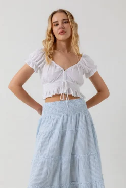 Discount Shirin Top Free Size|Tops & Shirts