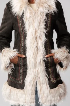 Outlet Short Afghan Coat Jackets & Outerwear