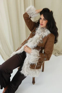 Hot Short Afghan Coat Jackets & Outerwear