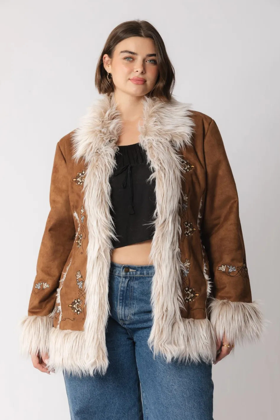 Hot Short Afghan Coat Jackets & Outerwear