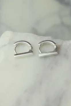 Best Sien Silver Hoops Earrings