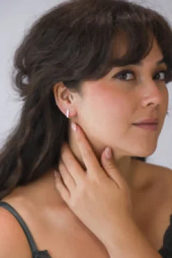 Best Sien Silver Hoops Earrings