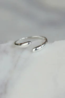 Fashion Silver Bella Wrap Ring Rings