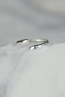 Fashion Silver Bella Wrap Ring Rings