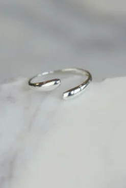 Fashion Silver Bella Wrap Ring Rings