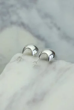 New Silver Jali Earrings Studs And Hoops|Earrings