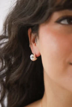 New Silver Jali Earrings Studs And Hoops|Earrings