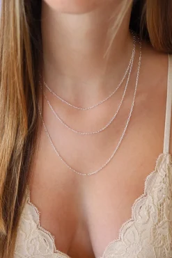 Discount Silver Link Chain 16 inch Necklaces And Pendants