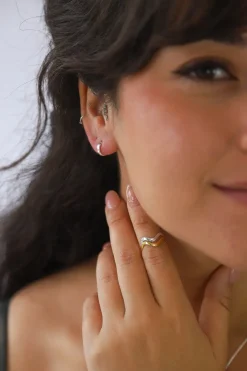 Sale Small Silver Hoops Earrings