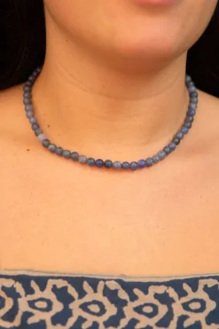 Online Sodalite Beaded Necklace Fashion Jewellery|Necklaces And Pendants
