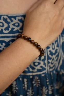 Clearance Tigers Eye Beaded Bracelet Fashion Jewellery|Bangles & Bracelets