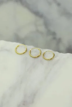Best Tria Gold Hoops Earrings