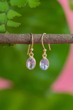 Fashion Tuana Blue Topaz Earrings Earrings