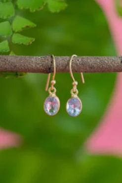Fashion Tuana Blue Topaz Earrings Earrings