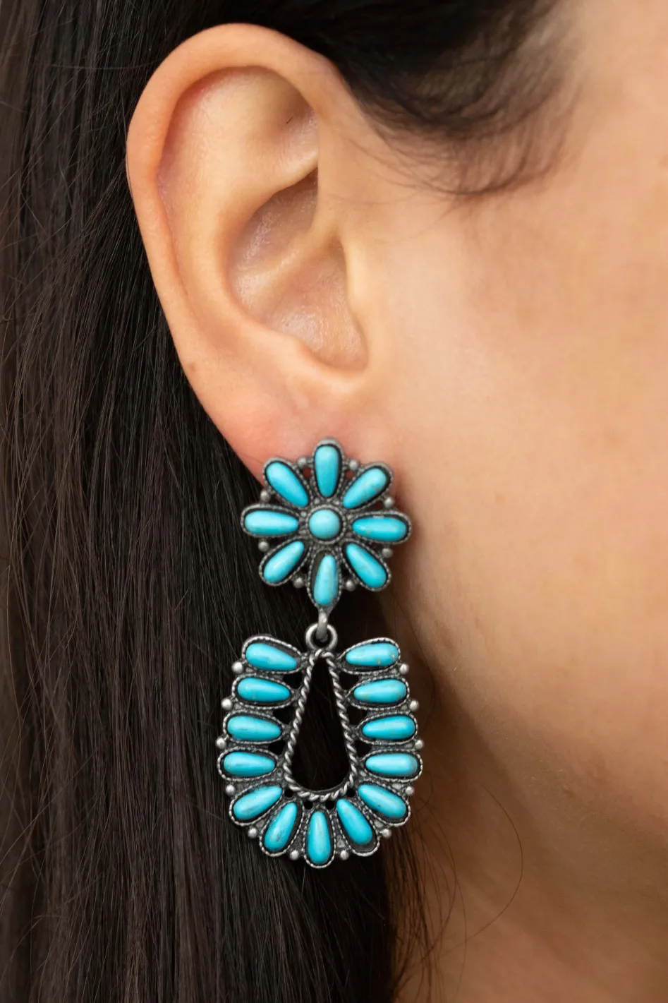 Fashion Turquoise Earrings Fashion Jewellery