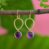 Outlet Ulla Amethyst Earrings Earrings