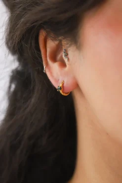 Clearance Vander Gold Hoops Earrings
