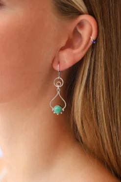Fashion Variscite Kian Earrings Earrings