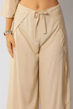 Outlet Wrap Pants Free Size|Pants