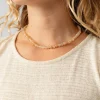 Clearance Yellow Stone Beaded Necklace Fashion Jewellery