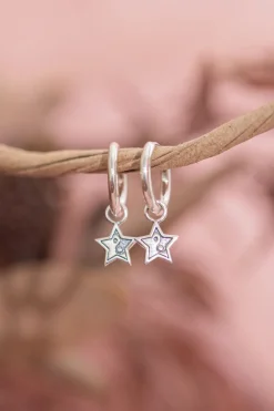 Hot Yin Yang Star Drop Hoops Studs And Hoops|Earrings