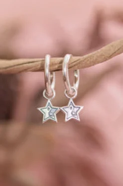 Hot Yin Yang Star Drop Hoops Studs And Hoops|Earrings